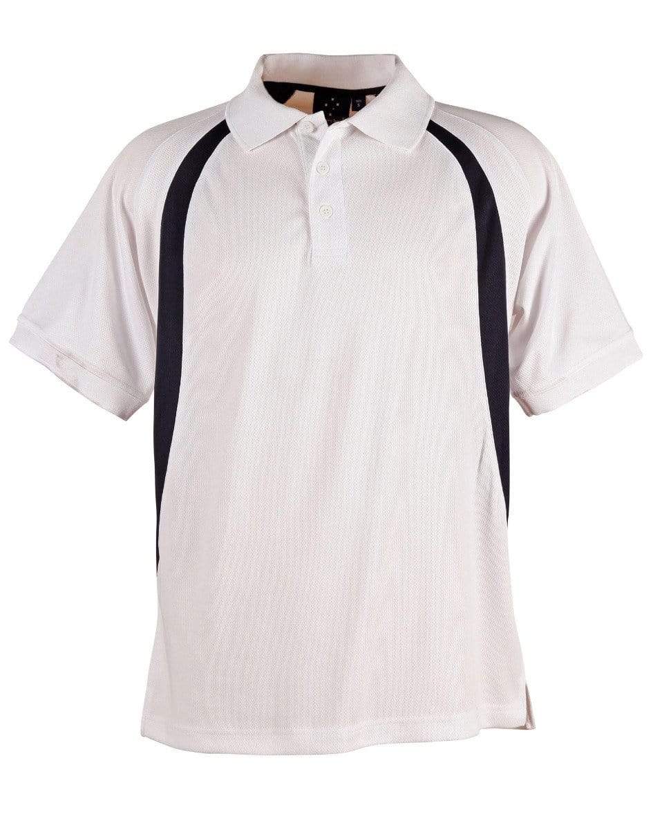 Winning Spirit Casual Wear White/Navy / 5XL WINNING SPIRIT OLYMPIAN POLO Men's  PS51